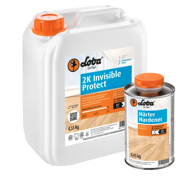 Лак LOBADUR 2K INVISIBLE PROTECT ультра-матовый 5 л